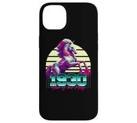 1930 Année du Cheval rétro années 80 Vaporwave Zodiaque Chinois Coque pour iPhone 14 Plus