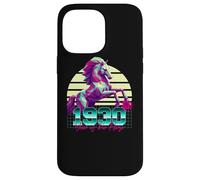 1930 Année du Cheval rétro années 80 Vaporwave Zodiaque Chinois Coque pour iPhone 14 Pro Max