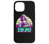 1930 Année du Cheval rétro années 80 Vaporwave Zodiaque Chinois Coque pour iPhone 15