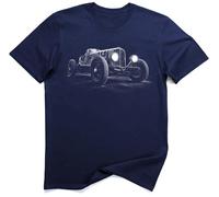 1930 O-Racer Two-Seat Prohibition Racer Tee (L, Navy)