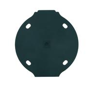 1930 Plaque de fond noire - APPAREILLAGE MURAL 1930 HAGER WMV685N