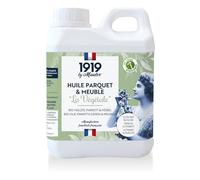 1931 BY MAULER - Huile Parquet & Meuble biosourcée « La Végétale » - Ultra mat Incolore - 5L - Protection tache, rayure, choc, sans odeur