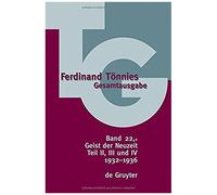 1932-1936: Geist Der Neuzeit, Teil Ii, Iii Und Iv