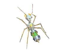 194 pièces Cyber Venom Ant A - Kit de construction en métal - Modèle d'insectes 3D Cyberpunk - À monter soi-même - Steampunk - Pour bureau