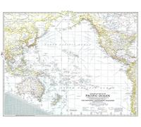 1942 Théâtre de la guerre dans l'océan Pacifique (carte)
