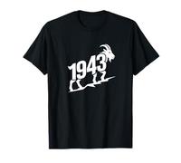 1943 Chèvre - Année du Zodiaque Chinois personnalisé Word Art T-Shirt