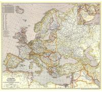 1943 Europe, et le Proche-Orient (carte)