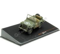 1943 Jeep Willys Armée Américaine Vert Militaire 1:43 IXO Models CLC567N