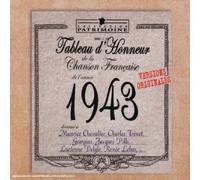 1943-Tableau d'honneur De La Chanson Française