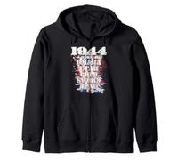 1944 6.6 Normandie Landing Beaches Thank You for Our Heroes Sweat à Capuche