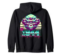1944 Année du Singe rétro années 80 Vaporwave Zodiaque Chinois Sweat à Capuche