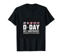 1944 Débarquement 2024 80ème Anniversaire Normandie T-Shirt