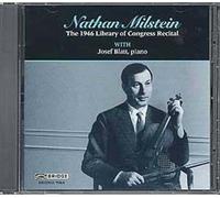 1946 Library Of Congress Recital Milstein, Violon & Blatt, Piano
