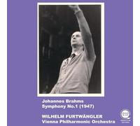 1947年、3種のブラームスの交響曲第1番 / ヴィルヘルム・フルトヴェングラー、ウィーン・フィルハーモニー管弦楽団 (Brahms : Symphony No.1 / WILHELM FURTWANGLER, Vienna Philharmonic Orchestra) [2CD] [国内プレス] [日本語帯・解説付き]