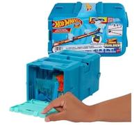 194735109647 - Hot Wheels Track Builder Ice Crash Pack Jeu avec Voiture 15x25 cm