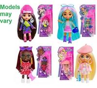 194735116157 FEV85 lot de 4 pcs : Barbie Extra Mini Poupée 8x16cm 4 assortis g