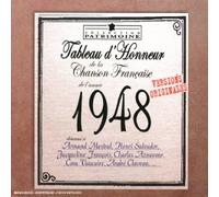 1948-Tableau d'honneur De La Chanson Française