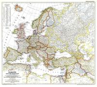 1949 Europe et Proche-Orient (carte)