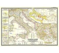 1949 Terres classiques de la Méditerranée (carte)