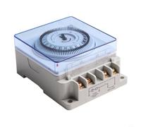 -195 Minuteur mécanique pour contrôle de l'eau de piscine et spa - Minuterie programmable 24 heures par jour, AC 110-240 V 50/60 Hz, action différée et T
