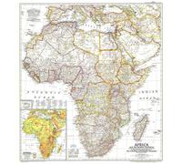 1950 Afrique et Péninsule Arabique (carte)