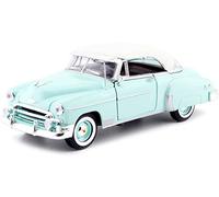 1950 Chevrolet Bel Air Hard Top Verde / Beige 1:24 Motor Max 73268