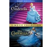 Cinderella – DVD – 1950 / 2015 – Pack 2 DVD, Dolby Digital, doublé et sous-titré