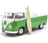 1950 Volkswagen VW T1 Pick-Up Avec Planche de Surf Verte Pomme 1:18 Solido S1806