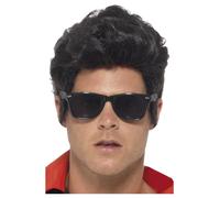 1950s Lunettes Noir Graisse Musical Danny Costume Déguisement Accessoire 50s