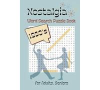1950's Nostalgia Word Search Puzzle Book: Easy to Read Word Search to Celebrate the Decade, Phrases, Icons, Songs and More / 6x9 inches, 75 pages / 50 ... for birthdays, vacations, holidays