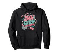 1950s Retro Rockabilly Pinup Vintage Style for Women Sweat à Capuche
