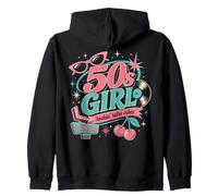 1950s Retro Rockabilly Pinup Vintage Style for Women Sweat à Capuche