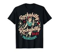 1950s Retro Rockabilly Pinup Vintage Style for Women T-Shirt
