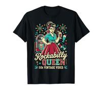 1950s Retro Rockabilly Pinup Vintage Style for Women T-Shirt