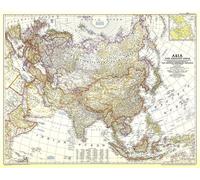 1951 Asie et zones adjacentes (carte)