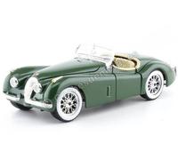1951 Jaguar XK 120 Roadster Vert 1:24 Bburago 22018