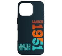 1951 Limited Edition 1951 Mars 1951 Année 1951 Retro 1951 Coque pour iPhone 16 Pro
