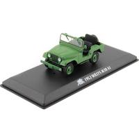 1952 Jeep Willys M38 A1 "Los Angeles de Charlie" Verde 1:43 Greenlight 86606