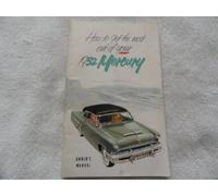 1952 MERCURY MONTEREY & CUSTOM PASSENGER CAR OWNERS INSTRUCTION & OPERATING MANUAL - USERS GUIDE - Coupes, Sedan, Convertible. - 52