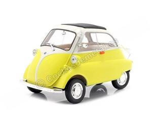 1954 BMW Isetta 250 Jaune/Blanc 1:18 Welly 24096