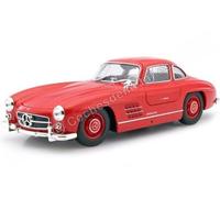 1954 Mercedes-Benz 300 SL Gullwing "Ailes de Goéland" W198 Rouge 1:24 Welly 2406
