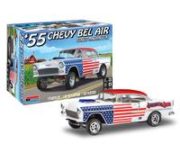 1955 Chevy Bel Air Street Machine Kit De Modèle Plastique 1:24 MONOGRAM