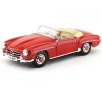 1955 Mercedes-Benz 190SL W121 Cabriolet Rouge 1:18 Maisto 31824