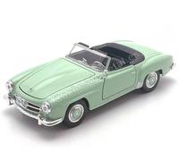 1955 Mercedes-Benz 190SL (W121) Cabriolet Vert 1:24 Welly 24118