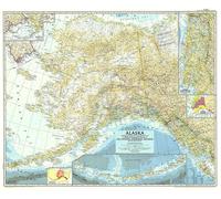 1956 Carte de l'Alaska