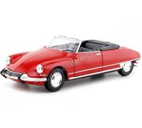 Welly Modèle réduit Citroën DS 19 Cabriolet 1:24 Rouge Ouvert WE22506CR