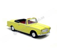 1956 Peugeot 403 Cabriolet Jaune 1:87 (H0) Brekina 29164