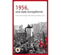 1956 une date europeenne - Marc Lazar - Noir Sur Blanc - broché - Essai