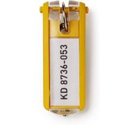 DURABLE Porte-clef Key Clip 195704 jaune 1957 6 pc(s)