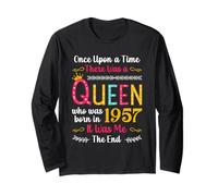 1957 Birthday Queen Girls Women Born in 1957 Manche Longue